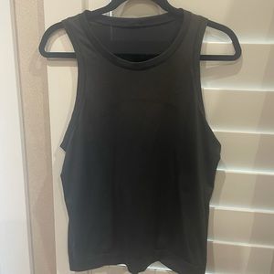 Black swiftly breeze relaxed fit tank top
